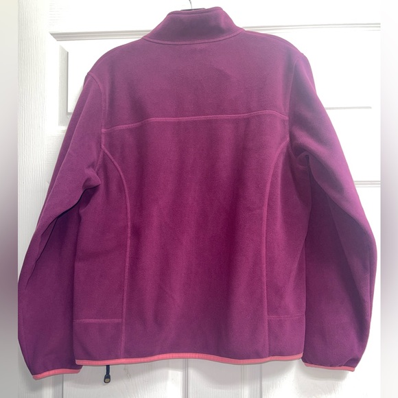 L L Bean Polartec Fleece Jacket Full Zip Up - Picture 2 of 7